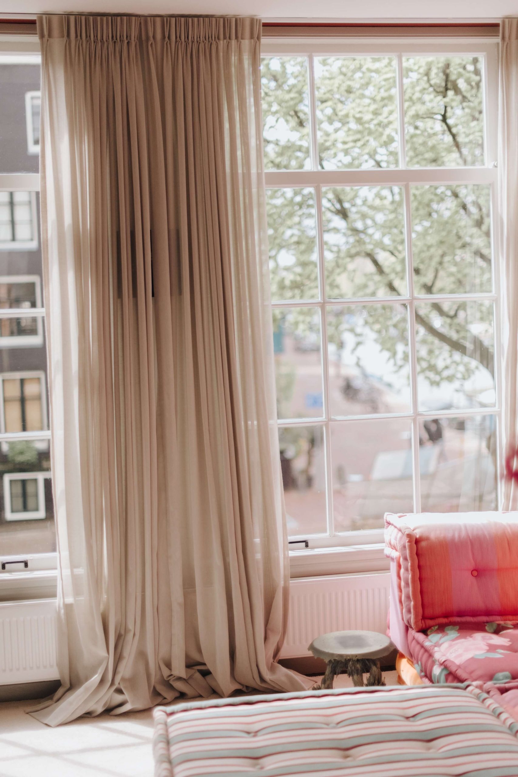 Luxe linnen gordijnen